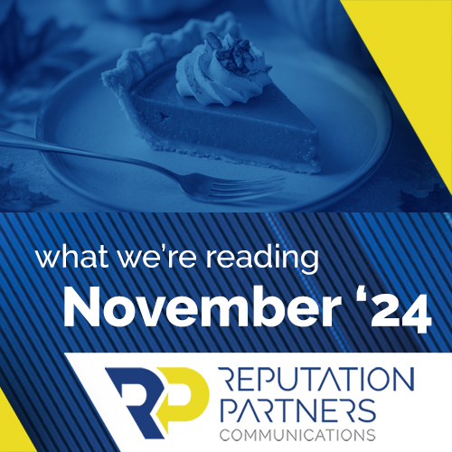 What we're reading - November