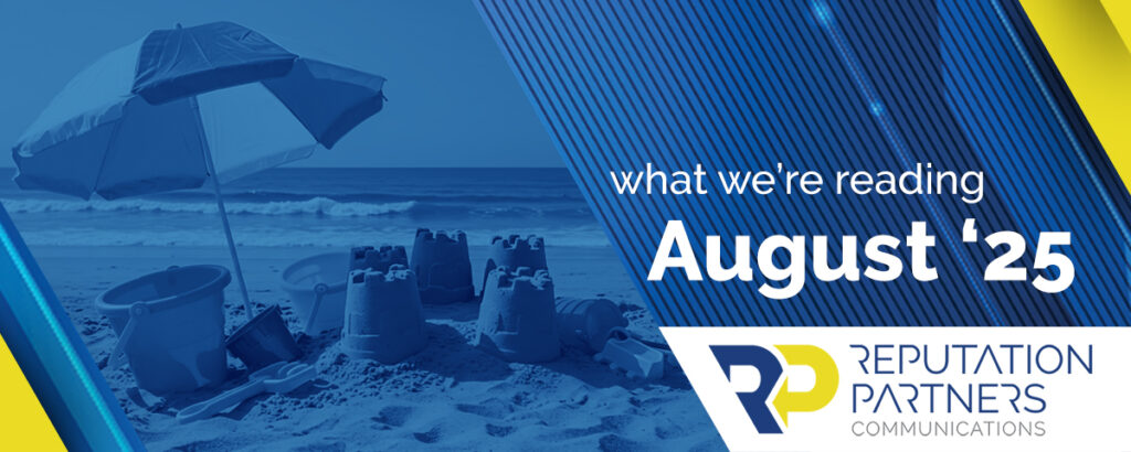 What we're reading August