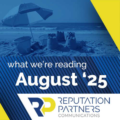 What we're reading August