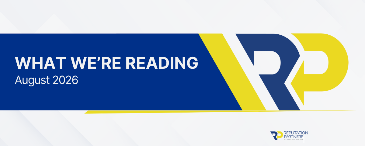 What we're reading - August